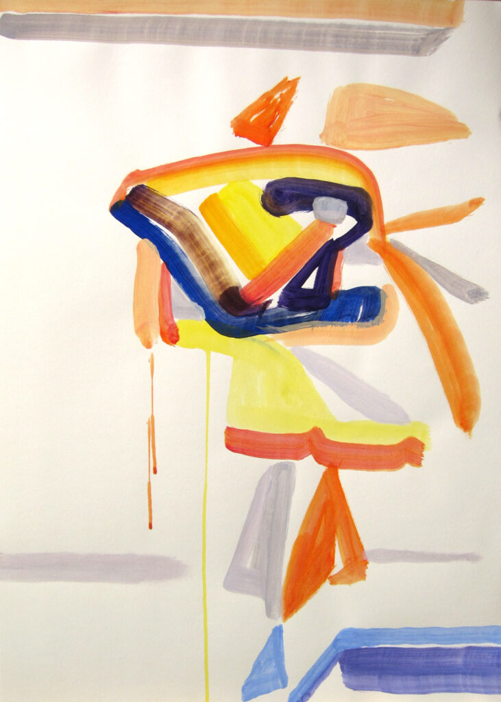 Malerei, Aquarell, Papier